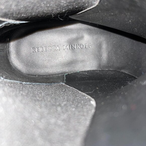 Rebecca Minkoff Women's Sabeen Too Calf Hair Leopard Print Pull On Bootie Sz 6.5 - Picture 8 of 10